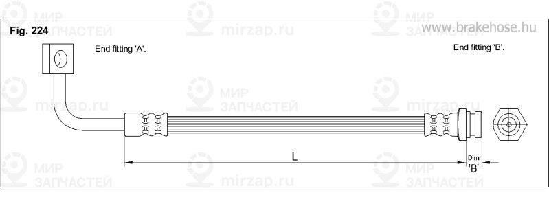 Запчасть K&K FT1020