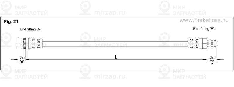 Запчасть K&K FT1156