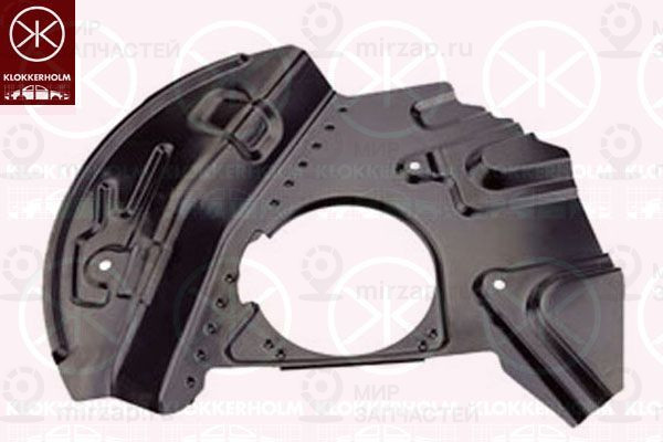 Отражатель, диск тормозного механизма KLOKKERHOLM 0095377