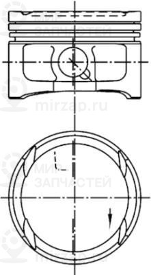 Запчасть KOLBENSCHMIDT 99563621