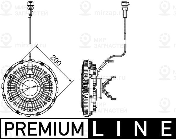 Запчасть MAHLE CFC99000P