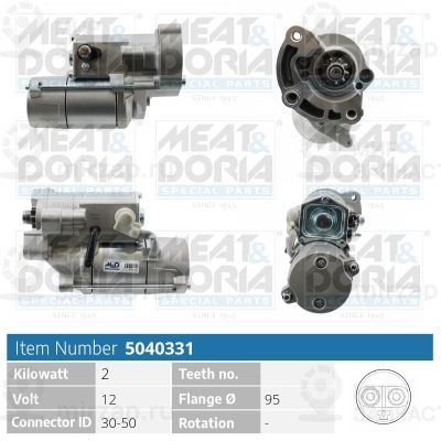 Стартер MEAT & DORIA 5040331
