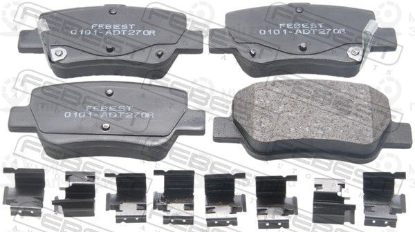 Запчасть FEBEST 0101ADT270R