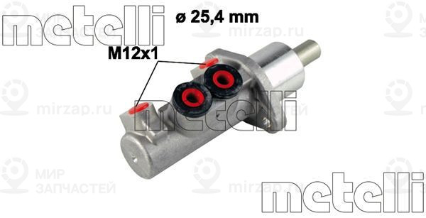 Главный тормозной цилиндр METELLI 050608