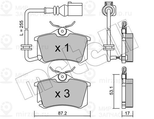 Запчасть METELLI 2201004