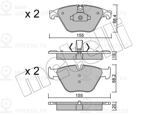 Запчасть METELLI 2209180