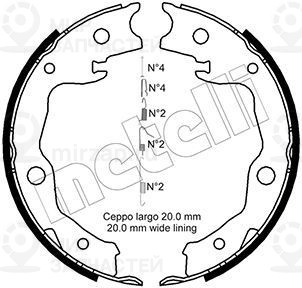 Запчасть METELLI 530450K