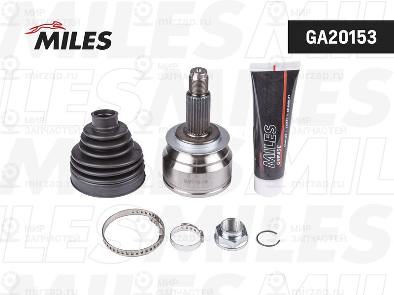 Шарнирный комплект, приводной вал MILES GA20153