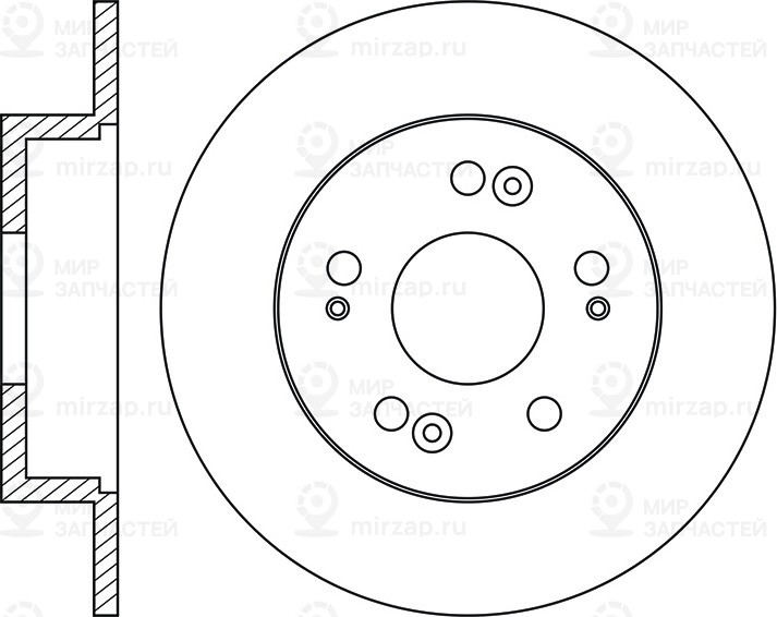 Запчасть NIBK RN1695