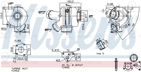 Запчасть NISSENS 93729