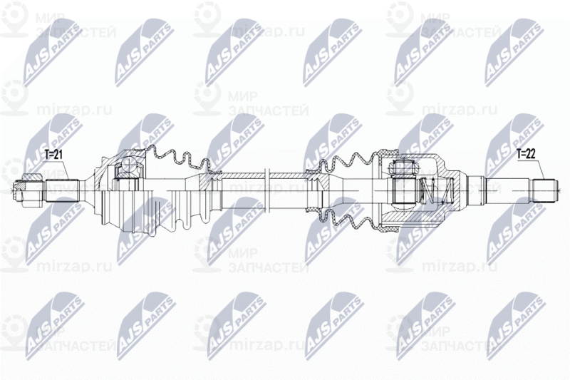 Запчасть NTY NPWCT095