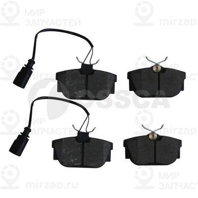 Комплект тормозных колодок, дисковый тормоз OSSCA 03537