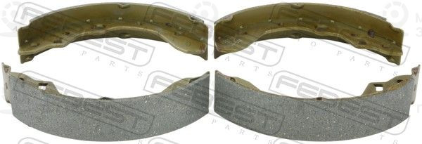 Тормозные колодки FEBEST 0502BJR