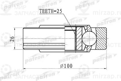 Запчасть PATRON PCV1094