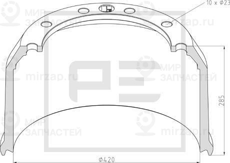 Запчасть PE 04642400A
