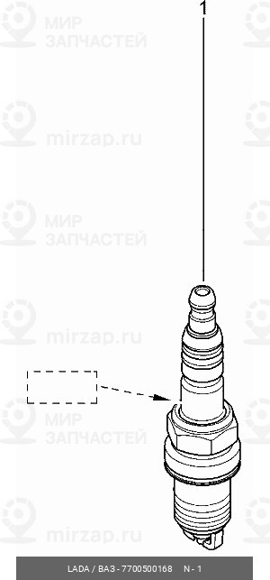 Запчасть PEKAR 7700500168