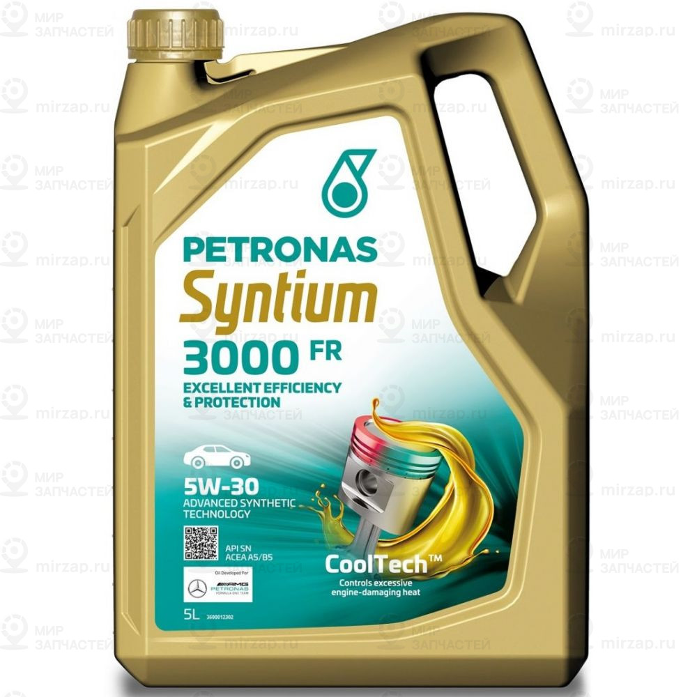 Масло Syntium 3000 Fr 5W-30 5L PETRONAS 70260M12EU