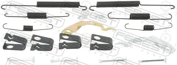Комплектующие, стояночная тормозная система FEBEST 0704JB627RKIT