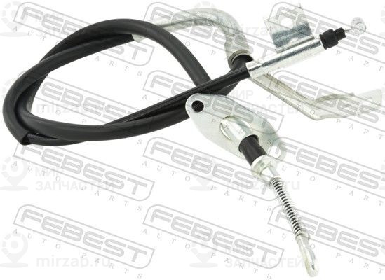 Тросик, cтояночный тормоз FEBEST 14100ACTRH