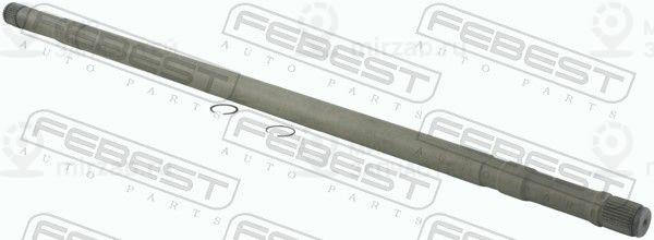 Приводной вал FEBEST 2012SEBRH