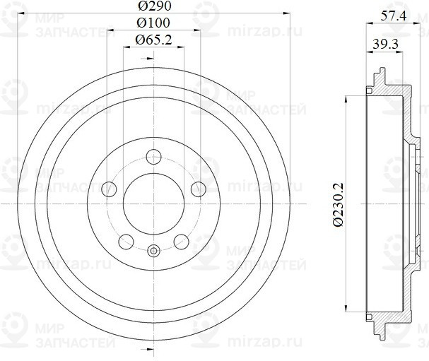 Запчасть S&K GMBH SKDB1037