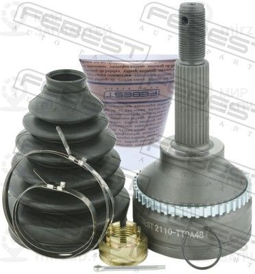 Шарнирный комплект, приводной вал FEBEST 2110TT9A48