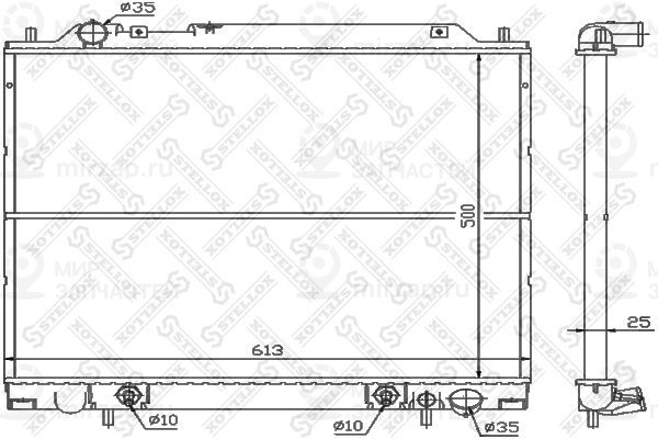 Запчасть STELLOX 1025955SX