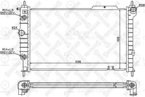 Запчасть STELLOX 1026011SX