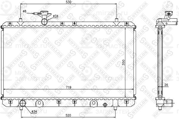 Запчасть STELLOX 1026253SX