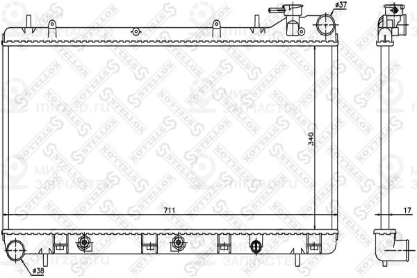 Запчасть STELLOX 1026264SX