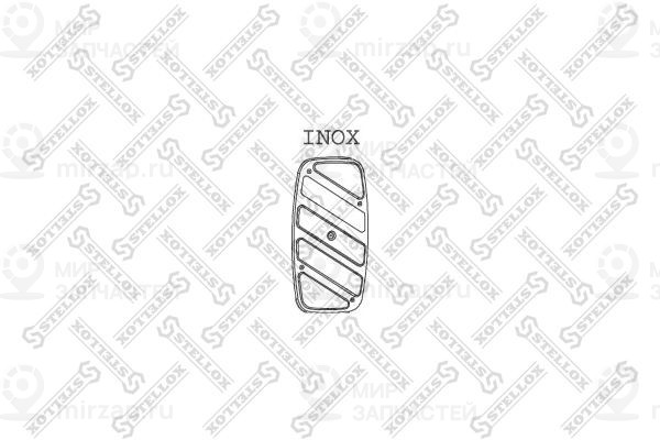 Теплозащитный экран STELLOX 82-04013-SX