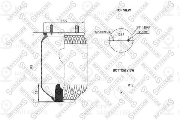 Запчасть STELLOX 8400119SX