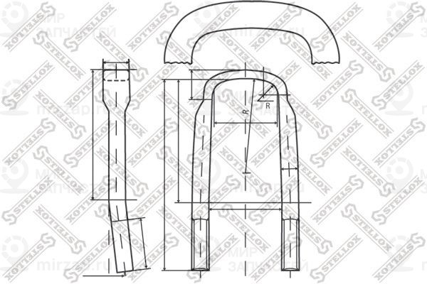 Запчасть STELLOX 8464193SX