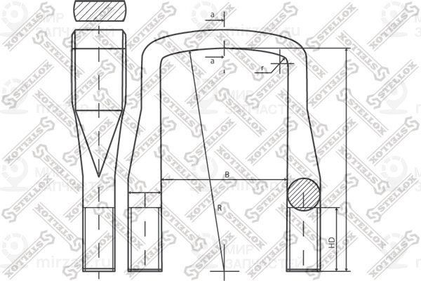 Запчасть STELLOX 8464590SX
