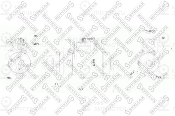 Запчасть STELLOX 8802042SX