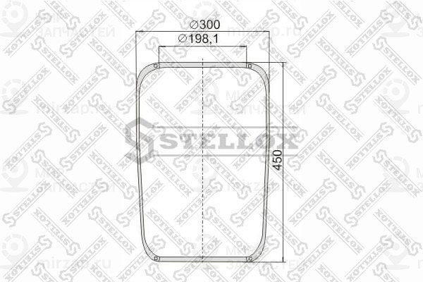Запчасть STELLOX 9007270SX