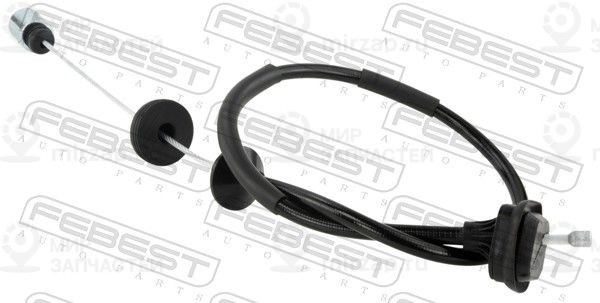 Трос, управление сцеплением FEBEST 24108LOGII