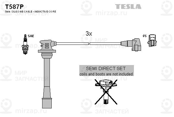 Запчасть TESLA T587P