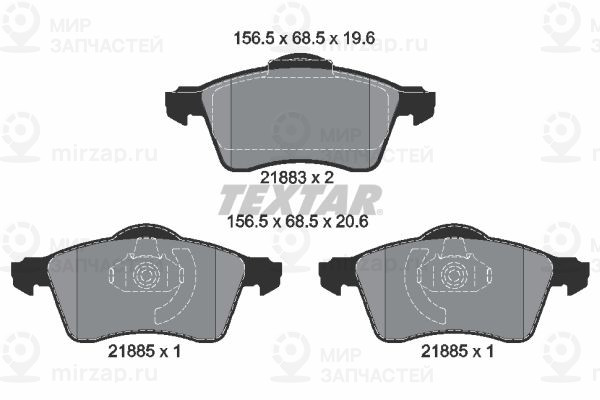 Запчасть TEXTAR 2188302