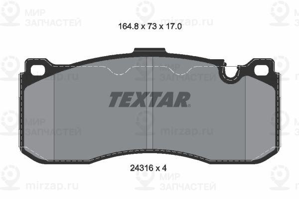 Запчасть TEXTAR 2431601
