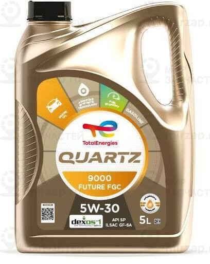Масло Моторное Total Quartz 9000 Fut.fgc 5W30 5Л TOTAL 228412