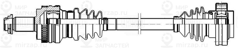 Приводной вал TRIALLI AR2650
