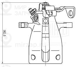 Тормозной суппорт TRIALLI CF203201
