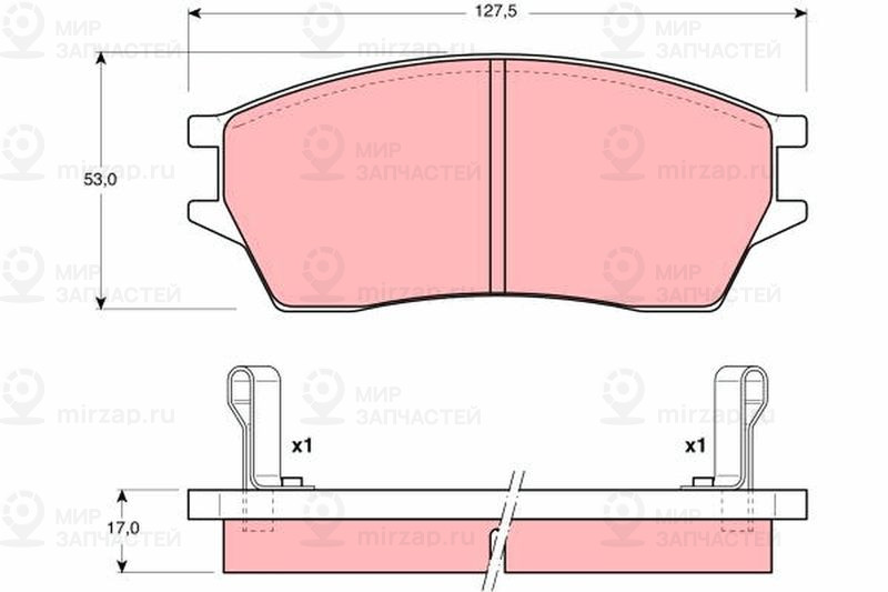 Запчасть TRW GDB3128