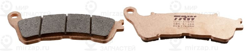 Комплект тормозных колодок, дисковый тормоз TRW MCB776SRM