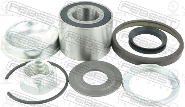 Комплект подшипника ступицы колеса FEBEST DAC25520037KIT8
