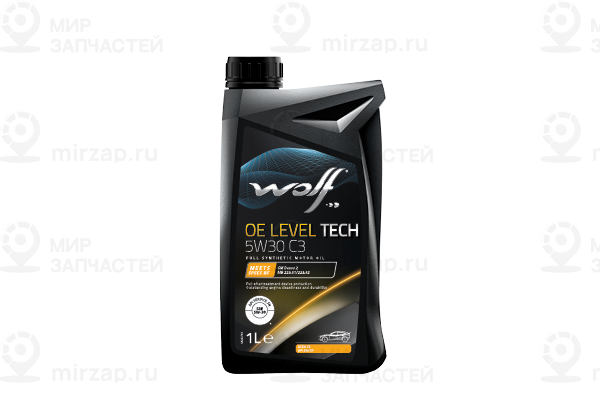 Масло Моторное Oe Level Tech 5W30 C3 1L WOLF 1043900