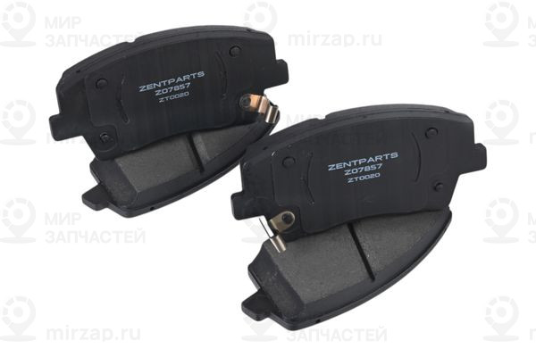 Колодки Тор. Диск. Перед. С Антиск. Пл.! (P30119)\ Genesis G70 17>, Kia Stinger ZENTPARTS Z07857