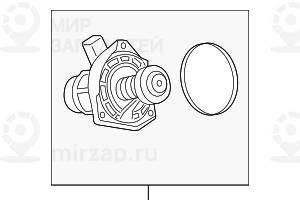 Thermostat Mit Kennfeldsteuerung
 BMW 11538602282
