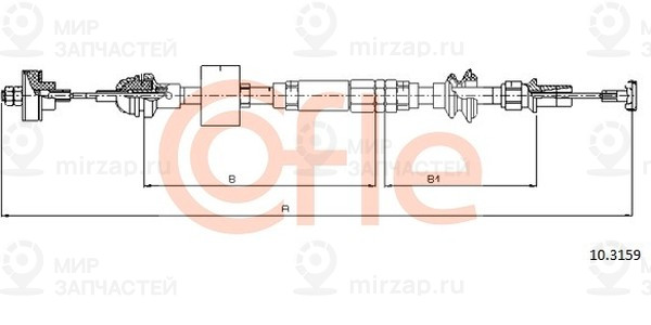 Запчасть Cofle 92103159